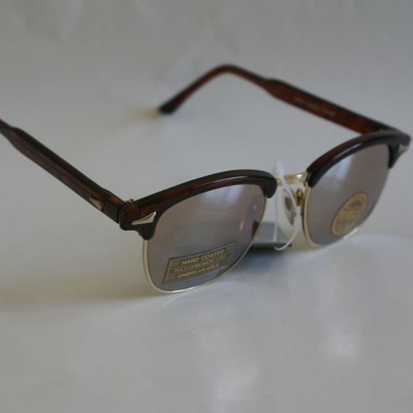 NWT True Vintage Clubmaster / Soho 60's retro style Sunglasses w/ coppermax lens - Picture 2 of 7